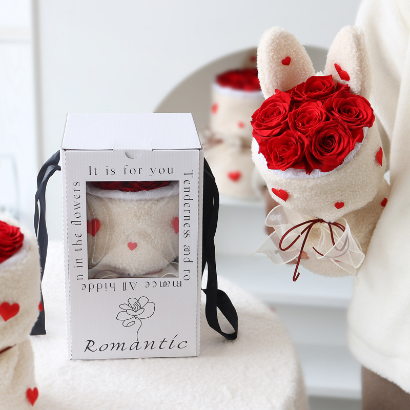 Rabbit Ears Eternal Life Flower Bouquet