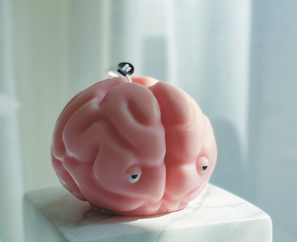 Nerdy Brain Handmade Scented Candle