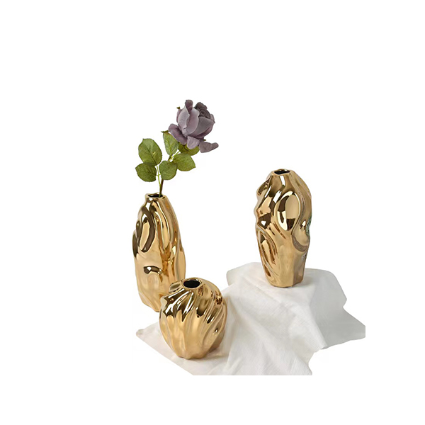 Stardust Gold Modern Decorative Vase