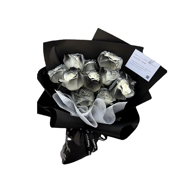 Black Premium Forever Flowers Bouquet