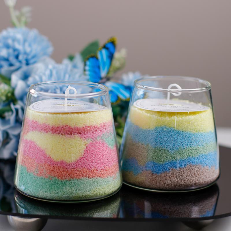 DIY Sand Scented Candle
