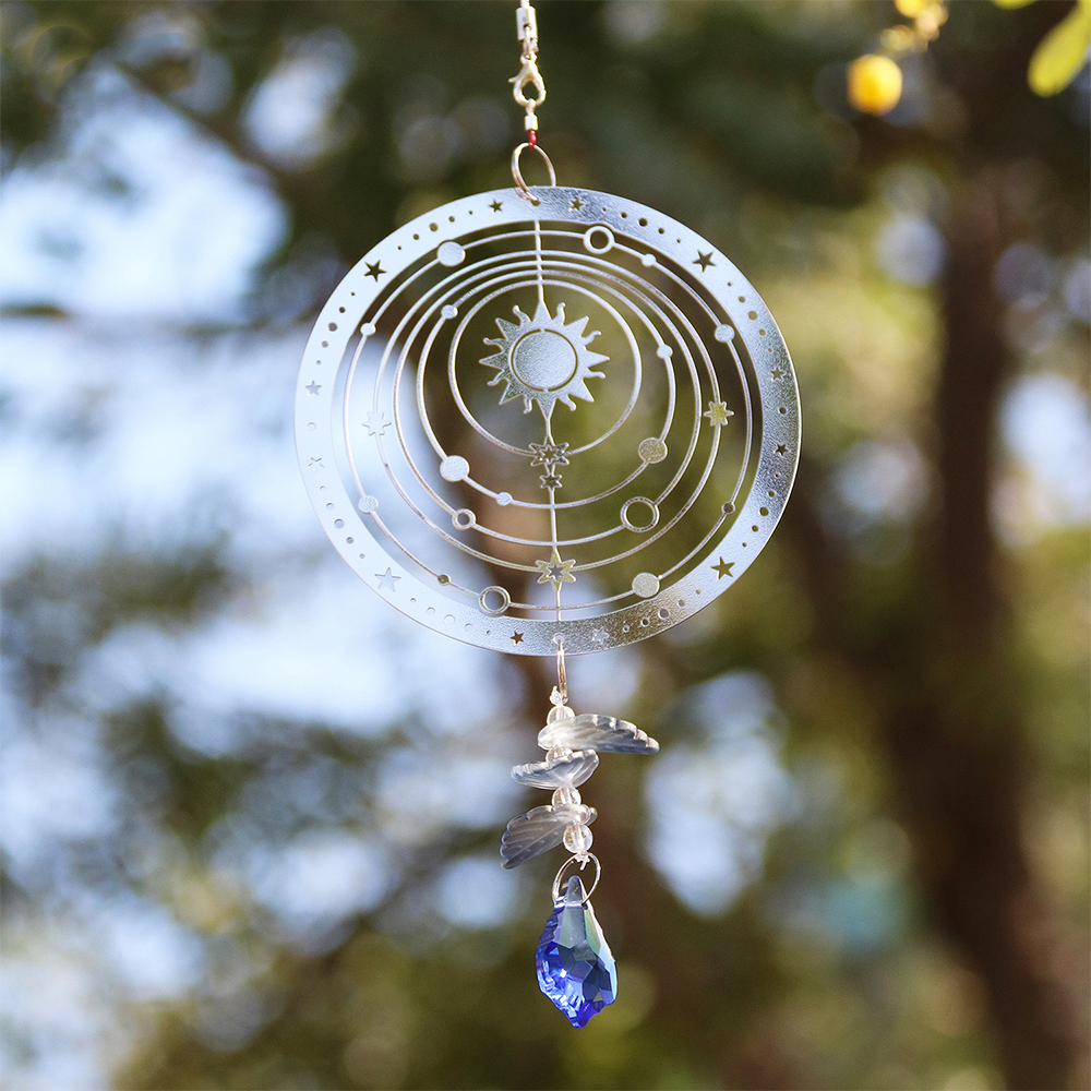 Universe Wind Chimes Hanging Decor For Garden