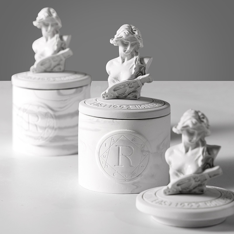 Artemis Embossed Scented Candles