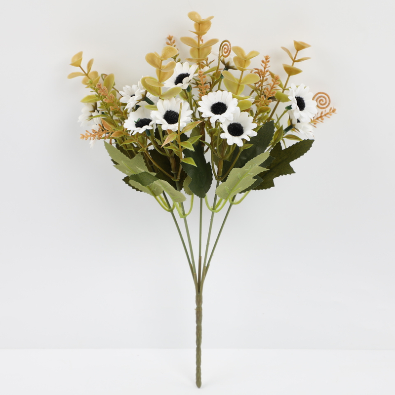 Artificial Silk Daisy Flower Home Office Wedding Decoration