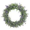 Artificial Lavender Wreath Farmhouse Wreaths for Door Wall