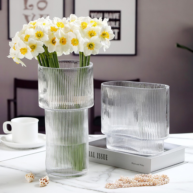 Clear Vertical Glass Vase - Buy giftcraft inc wholesale, gifts ...