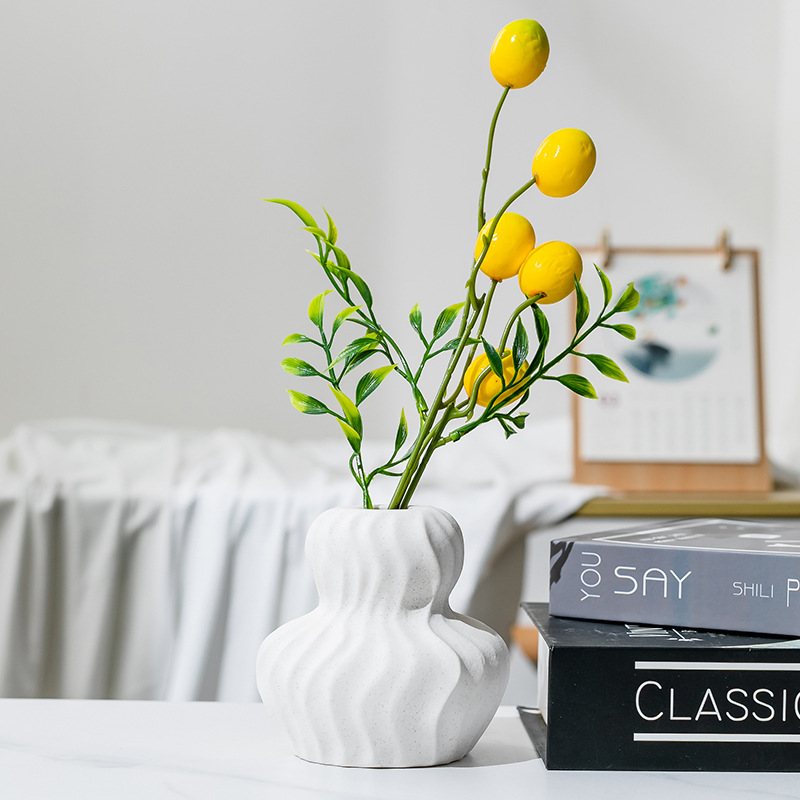 Scandinavian Ceramic Vase Decoration