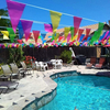 Multicolor String Bunting Flag Banner Hanging Decorations