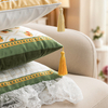 Light Luxury Pastoral Style Throw Pillow