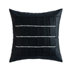 Line Leather Throw Pillows