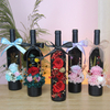 Forever Flower Red Wine Bottle