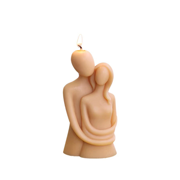 Romantic Wedding Hug Candle Decoration