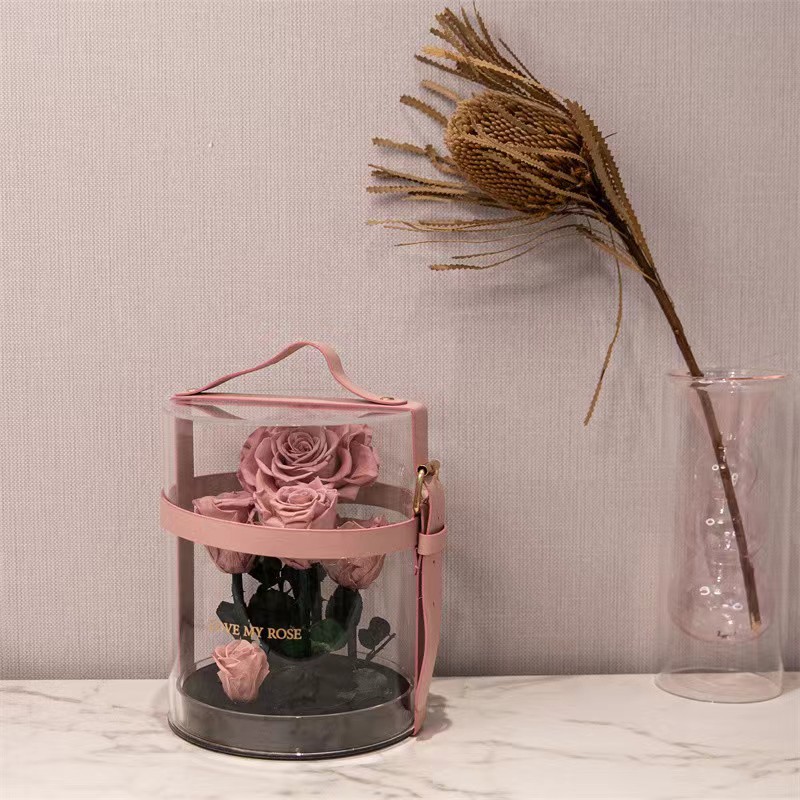 Portable Gift Acrylic Cover Eternal Flower