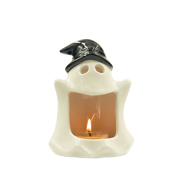 Cute Ghostly Kid Candle Holder
