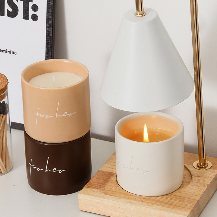 Large Capacity Ceramic Candle