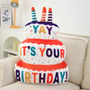 Birthday Cake Throw Pillows