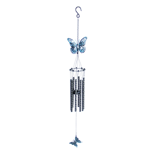Butterfly Wind Chimes for Outdoor Decorations Memorial Gift