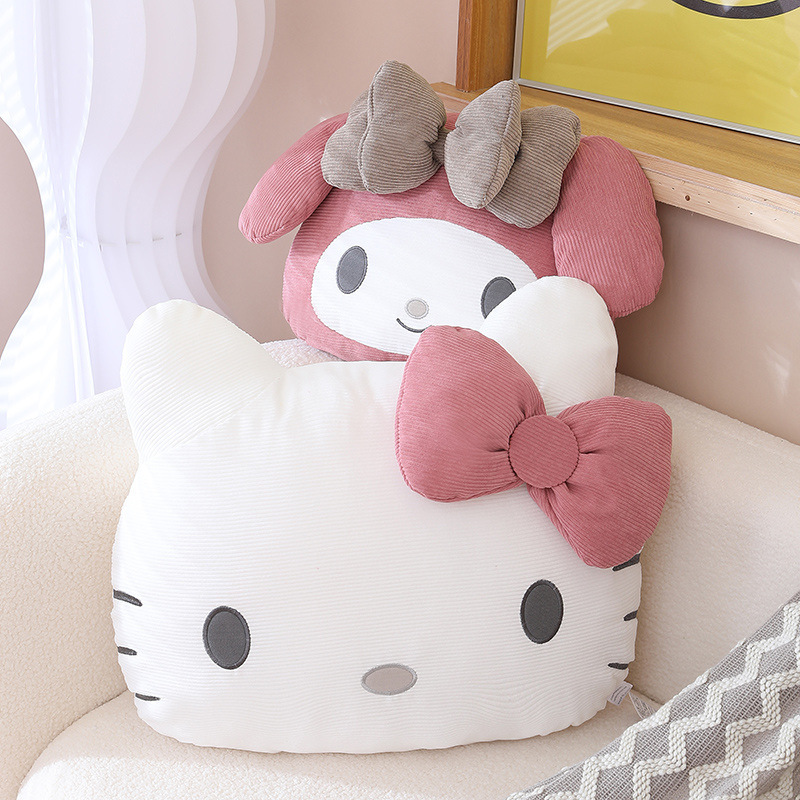 Cartoon Melody Throw Pillow