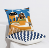 Mediterranean Style Throw Pillows