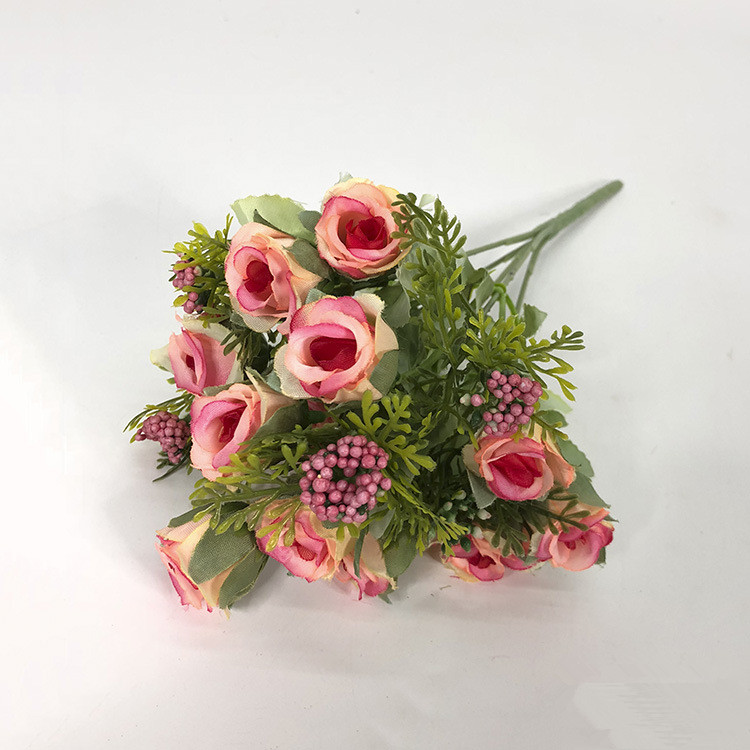 Fake Roses Artificial Silk Flowers Wedding Party Home Decor