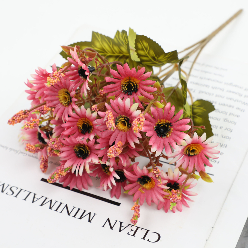 Artificial Daisy Flowers Fake Chrysanthemum Home Wedding Office Garden Decor