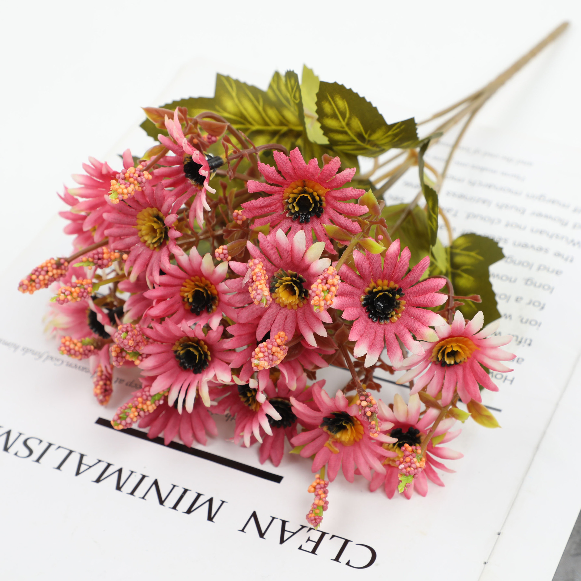 Artificial Daisy Flowers Fake Chrysanthemum Home Wedding Office Garden Decor