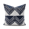 Navy Blue Tufted Throw Pillows