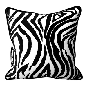 Zebra Stripes Throw Pillow
