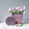 Ceramic Aesthetic Flower Vase for Modern Home Decor