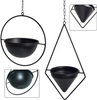 Metal Hanging Planters Geometric Plant Pot