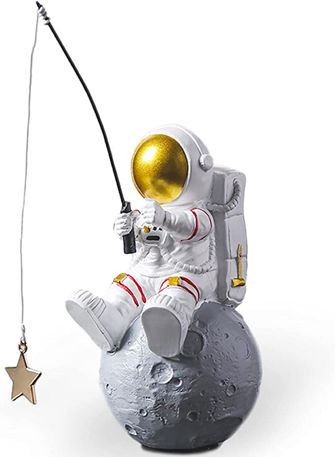 Astronaut Figurine Statue Desktop Resin Decor