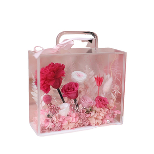 Portable Acrylic Eternal Life Flower Box
