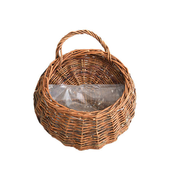 Rattan Hanging Planter Container