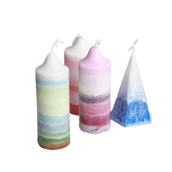 Gradient Craft Candles
