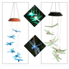 Garden Dragonfly Wind Chimes Outdoor Solar Lights Home Decoration Gifts