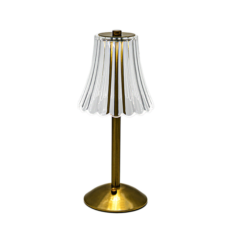 Hemline Type Crystal Lamp