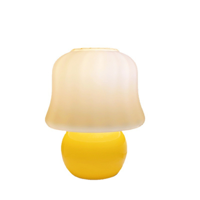Cream Mushroom Lamp Living Room Decoration