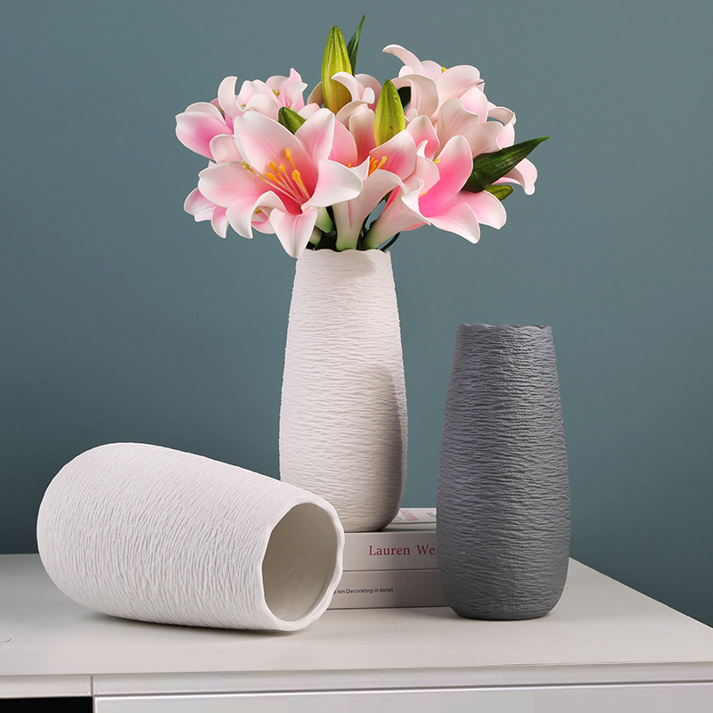 Simple Ceramic Vase Home Decoration