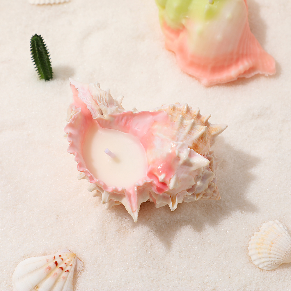 Conch Scented Candle Decoration