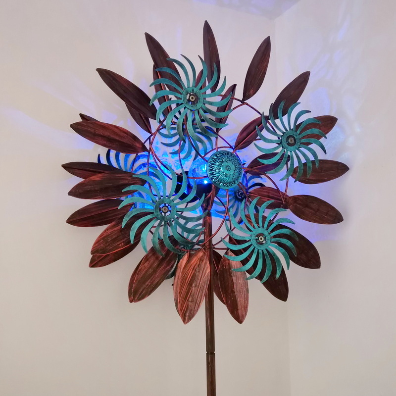 Easy Spinning Kinetic Wind Spinner for Outside Graden