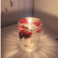Aromatherapy Dried Flower Candle Decoration