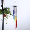 Colorful Aluminum Alloy Tubes Wind Chimes Backyard Decoration