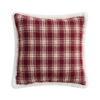 Christmas Style Lattice Throw Pillow