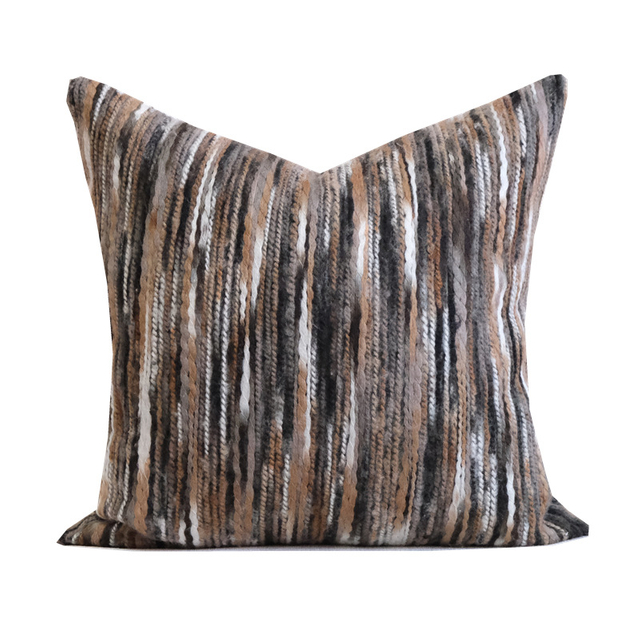 Coarse Wool Thread Throw Pillow