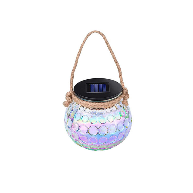 Garden Decoration Waterproof Solar Lantern Glass Bottle Lights