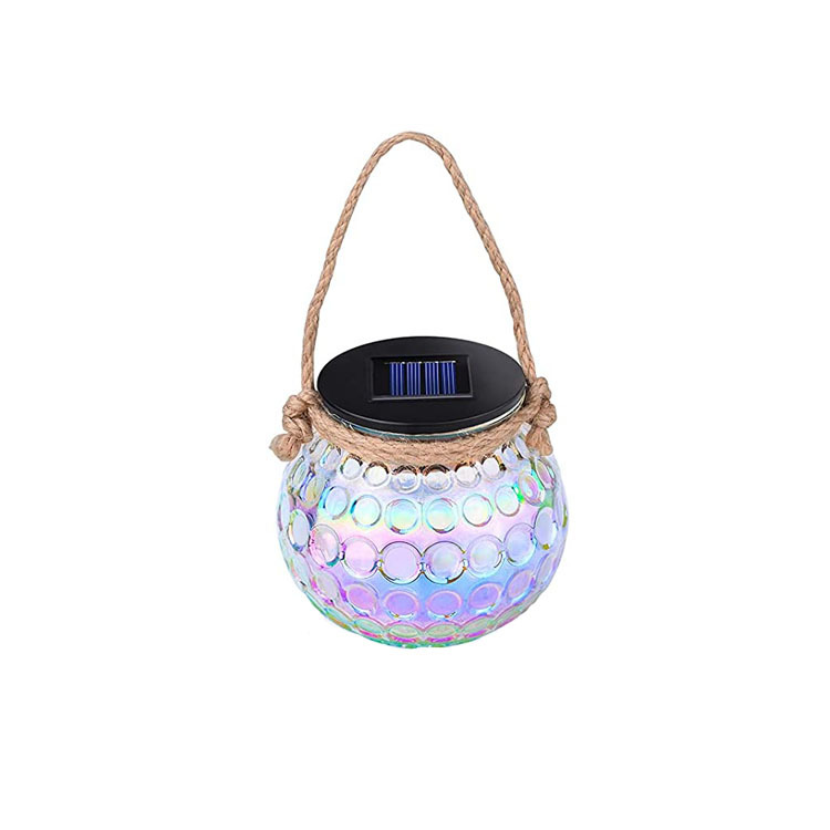 Garden Decoration Waterproof Solar Lantern Glass Bottle Lights