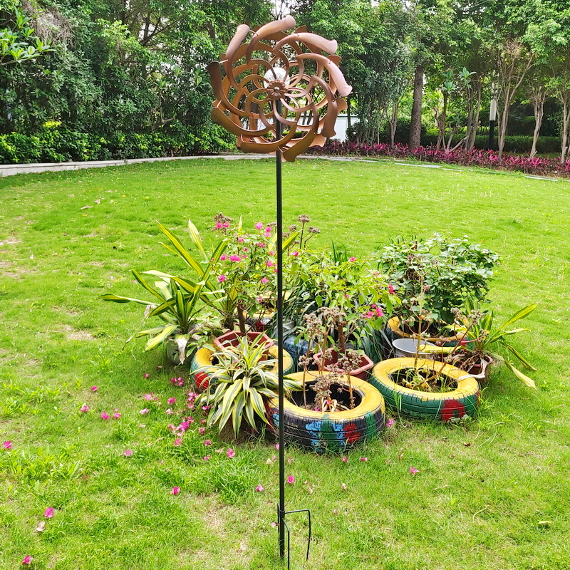 Metal Wind Spinners for Yard and Garden Decor Outdoor