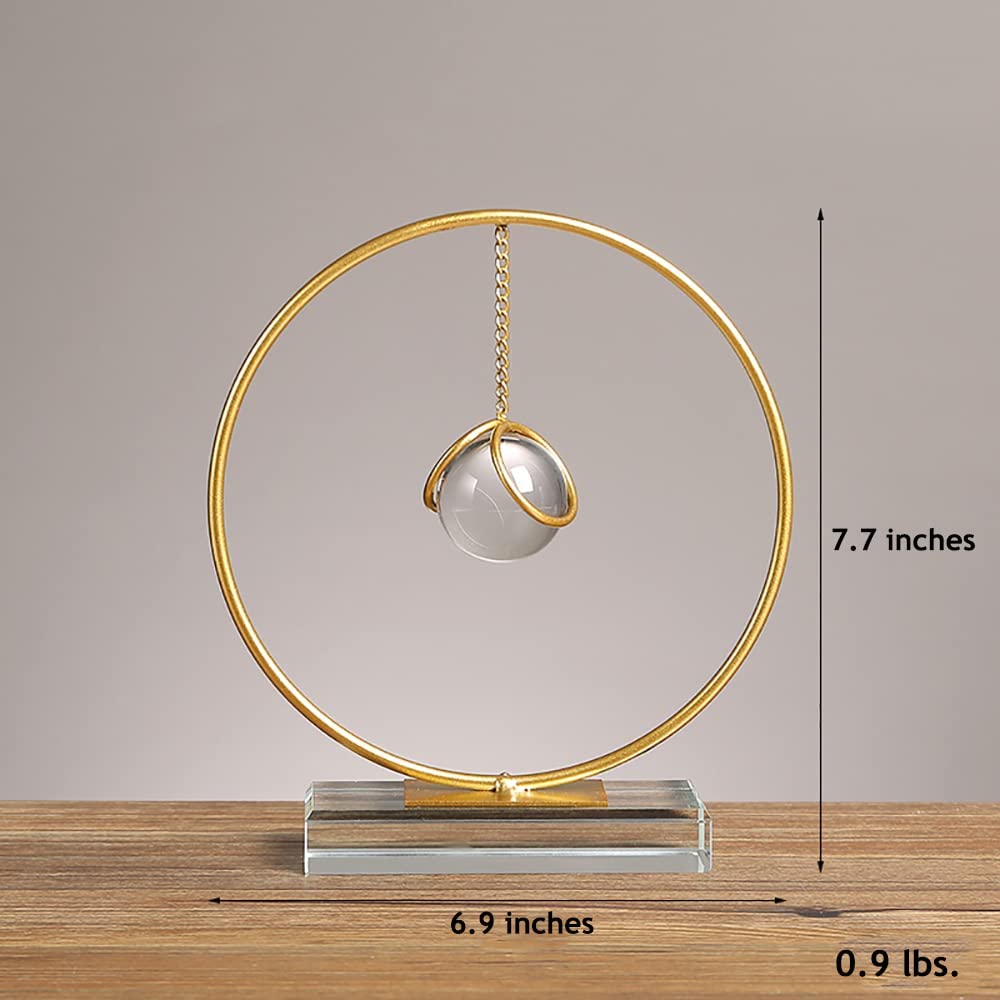 Crystal Ball Art Decoration Modern Home Decor Ornaments
