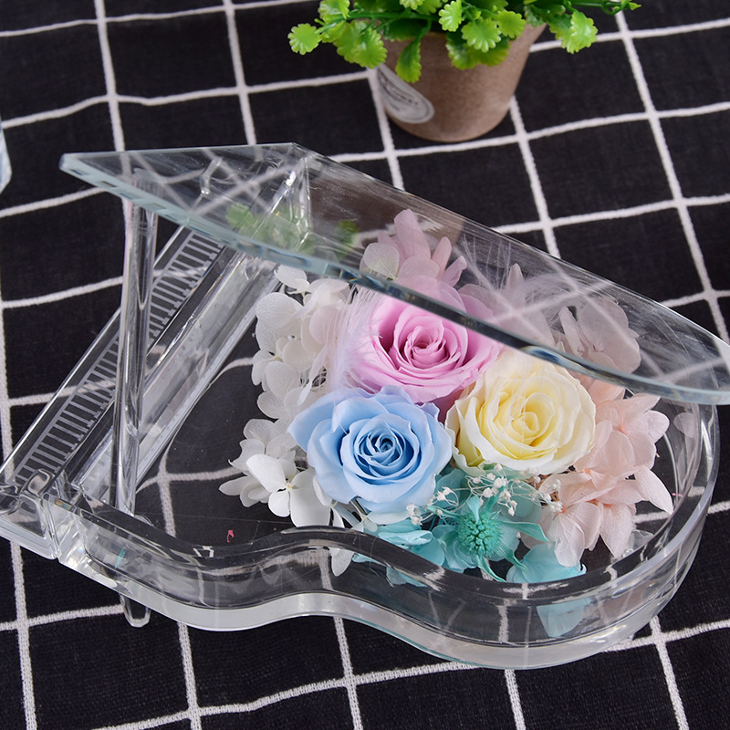 Crystal Piano Forever Flowers