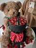 Forever Flower Teddy Bear Hug Bucket
